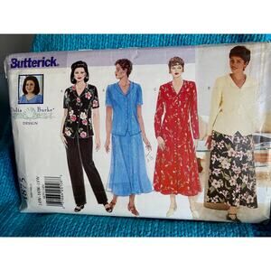 Butterick Sewing pattern 4875 Dress top maxi skirt
